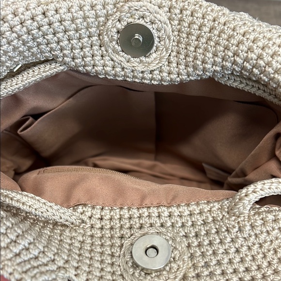 The Sak | Dylan Crochet Color Block Sm Backpack - Picture 8 of 12